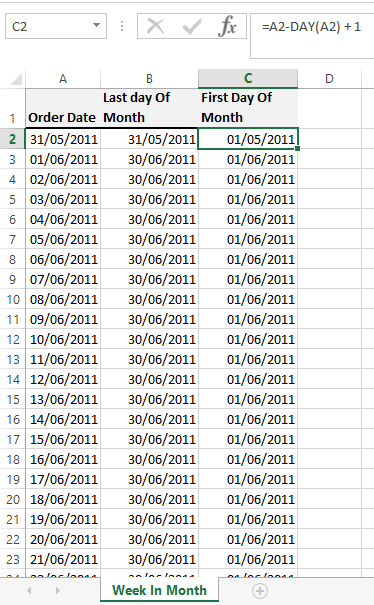 Microsoft Excel Working With Dates Part 1 PTR